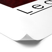 Gracie, de Italiaanse Greyhound Poster (Hoek)