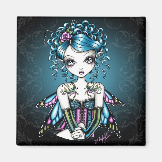Gracie Gothic Couture Fairy Magneet (Voorkant)