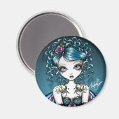 Gracie Gothic Couture Swallow Tattoo Fairy Magneet (Voorkant / Achterkant)