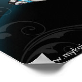 "Gracie" Gothic Couture Swallow Tattoo Fairy Poster (Hoek)