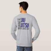 Gracie Jiu-Jitsu T-shirt (Achterkant volledig)