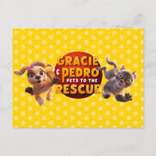 Gracie & Pedro Avontuur wacht op u Briefkaart