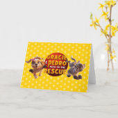 Gracie & Pedro Avontuur wacht op u Kaart (Gele Bloem)