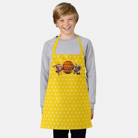 Gracie & Pedro Avontuur wacht op u Schort (Gedragen)