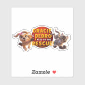 Gracie & Pedro Avontuur wacht op u Sticker (Vel)