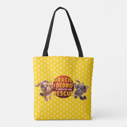 Gracie & Pedro Avontuur wacht op u Tote Bag (Achterkant)