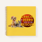 Gracie & Pedro Dynamic Duo Notitieboek (Voorkant)