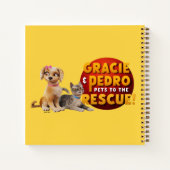 Gracie & Pedro Dynamic Duo Notitieboek (Achterkant)