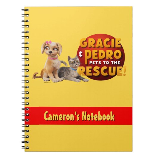 Gracie & Pedro Dynamic Duo Notitieboek (Voorkant)
