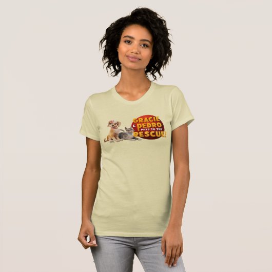 Gracie & Pedro Dynamic Duo T-shirt (Voorkant volledig)