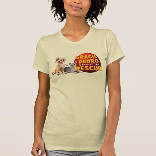 Gracie & Pedro Dynamic Duo T-shirt (Voorkant)