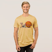 Gracie & Pedro Dynamic Duo Tri-Blend Shirt (Voorkant volledig)