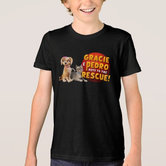 Gracie & Pedro Dynamic Duo Tri-Blend Shirt (Voorkant)
