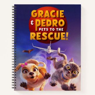Gracie & Pedro: huisdieren redden de dag! Notitieboek