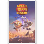 Gracie & Pedro: Pets to the Rescue! Sticker (Voorkant)