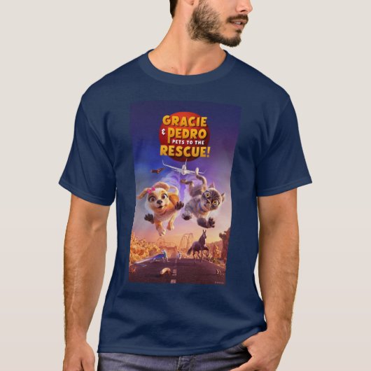 Gracie & Pedro: Pets to the Rescue! T-shirt (Voorkant)