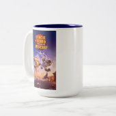 Gracie & Pedro: Pets to the Rescue! Tweekleurige Koffiemok (Voorkant links)