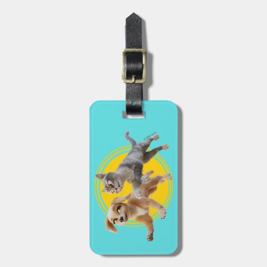 Gracie & Pedro Unleashed Bagagelabel (Voorkant verticaal)