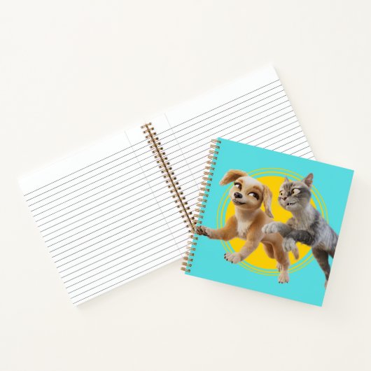 Gracie & Pedro Unleashed Notitieboek (Binnen)