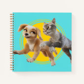 Gracie & Pedro Unleashed Notitieboek (Voorkant)