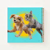 Gracie & Pedro Unleashed Notitieboek (Achterkant)