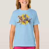 Gracie & Pedro Unleashed T-shirt (Voorkant)