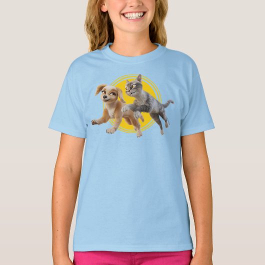 Gracie & Pedro Unleashed T-shirt (Voorkant)