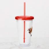 Gracie & Pedro Watch Party Favoriet Acryl Drinkbeker (Rechts)