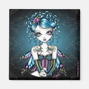 "Gracie" Swallow Tattoo Fairy Art Magnet