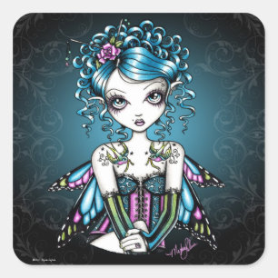 "Gracie" Swallow Tattoo Fairy Art Stickers
