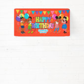 Gracie's Corner Birthday Banner (Insitu)