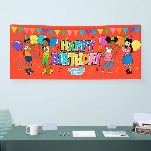 Gracie's Corner Birthday Banner (groot) (Beurs)