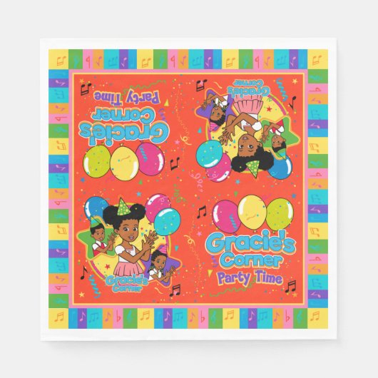 Gracie's Corner Napkins Servet (Voorkant)
