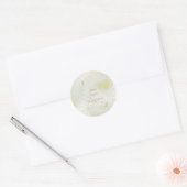 Gracieuze en sprankelende kruisdoop rond stickers (Envelop)