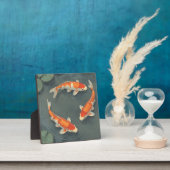 Gracieuze Koi Visvijver Sereniteit Design Fotoplaat (Insitu)