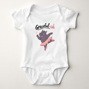 Gracieuze nijlpaard-ballerina romper