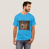 Gracieuze Vogels & Gevederde Vleugels T-shirt (Voorkant volledig)