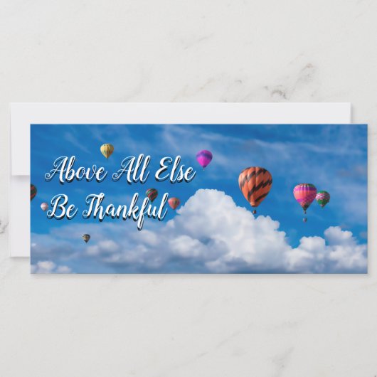 Gracieuze zakelijke klant - Hartelijk dank voor uw (Voorkant)