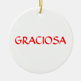 GRACIOSA* Aangepaste kerstversiering Keramisch Ornament