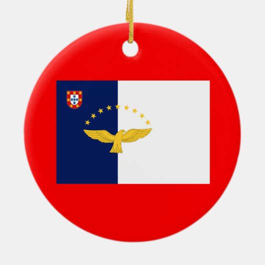 GRACIOSA* Aangepaste kerstversiering Keramisch Ornament (Achterkant)