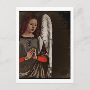 Gracious Angel Folded Hands Briefkaart