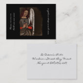 Gracious Angel Folded Hands Visitekaartje (Voorkant / Achterkant)