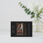 Gracious Angel Folded Hands Visitekaartje (Staand voorkant)