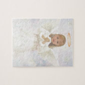 Gracious - Little Girl Angel Praying Legpuzzel (Horizontaal)