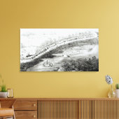 Gracious majesteit et escorte Leaving Canvas Afdruk (Insitu (Woonkamer))