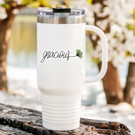 Gracious Word Flower-laptop | Afgesneden Sticker