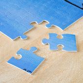 Grackle Austin Texas Black Bird Wildlife Painting Legpuzzel (Zijkant)