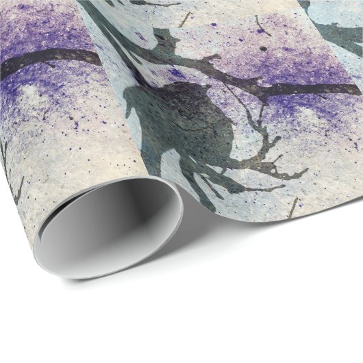 Grackle Grunge Cadeaupapier (Rol Hoek)