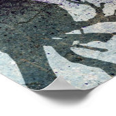 Grackle Grunge Poster (Hoek)