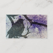Grackle Grunge Visitekaartje (Achterkant)